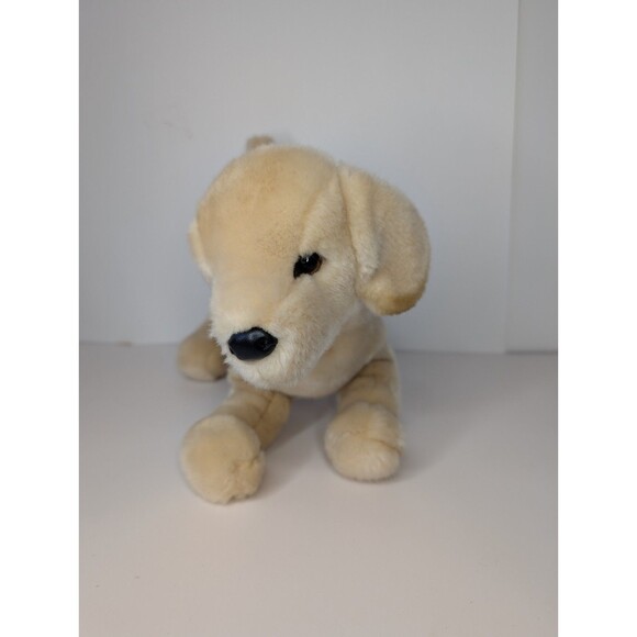 Bass Pro Shops Douglas Toys Plush Yellow Labrador Golden Retriever Puppy Dog 13" - Picture 3 of 10